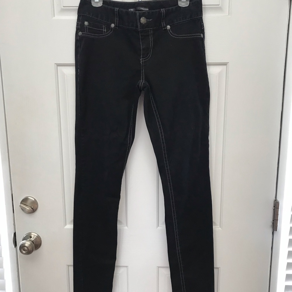 Straight leg jeans